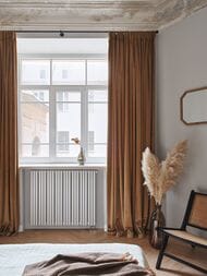 Радиатор стальной Empatiko Takt V R1 однотруб 352х1786х95 9 сек НП.подкл, 1657 Вт, Mild White