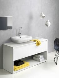 Смеситель Hansgrohe Logis 71131 для умывальника однозахватный, поворотный излив, без донного клапана — миниатюра 3