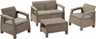 �������� ������ KETER CORFU SET (128x70�79), �����+2 ������+����, ��������