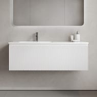Тумба подвесная SANCOS Snob R 1.0 1195х445х406, 1 ящик, доводчик, Bianco ,SNR1.0120LW