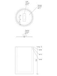 ��������� ������������� Decor Walther STONE DMD M � �������, ����: ������ �������/���� 0971364