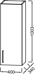 ����� Jacob Delafon Odeon Rive Gauche (400�340�1003) ������, ���������� ���/���� EB2571D-R7-E10