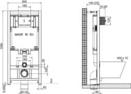 ����������� Jacob Delafon E29025-NF + ������ VOX ������������, ������� ���������, ������ E21772RU-00