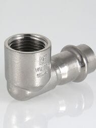 Пресс угольник VALTEC 18х1/2"В, 90° нерж. сталь, VTi.952.I.001804