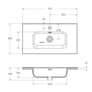 ���������� ��������� BelBagno (710�395�165) ��������, ����� BB700/390ETL