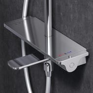 Душевая система AM.PM Spirit 2.0 F0770A500 термостат, излив поворотный, верхний/ручной душ
