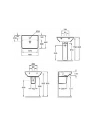�������� ��������� Jacob Delafon STRUKTURA EGD112-00 (600�480) � ���������� ��� ���������, �����
