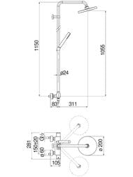 ������� ������� NOBILI UP ����������������, ������� � ������ ���, �����, ���� UP94030/30CR
