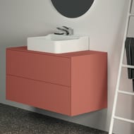 Тумба под раковину Ideal Standard CONCA (1000x505x550) 2 ящика, закат, столешница с вырезом T3942Y3