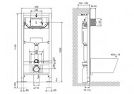 ���������� BelBagno ��� ���������� ������� � ������� �����, ���� BB001-120/BB005-PR-CHROME