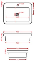 �������� ArtCeram Fuori Scala 600�450 �������/���������, ������� ������ TFL034 44;00