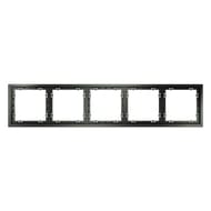 Рамка на 5 постов Voltum S70 VLS100506, титановый
