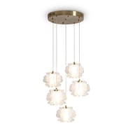Подвесной светильник Freya Flower (Флаэ) FR5579PL-L40BS,2800 K,83 Ra,220/240 V,IP20,латунь