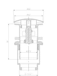 ������ ������ Arrowhead 1 1/4" 80��, � ���������, ������ 740008