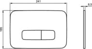 ������� ����� ��� ����������� Ideal Standard OLEAS �3 ������� ����, ������ ����������� R0459A2