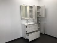 Шкаф-колонна COMFORTY Верона-35 (350х1600х320) подвесной, дуб белый00004137140