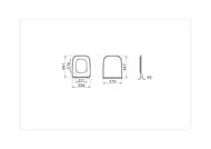��������: ����������� Vitra+ ������ Integra Square+ ������� ���������+ ������� ���� 9856B003-7207