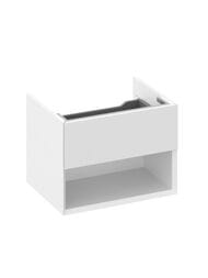 Тумба под умывальник RAVAK SD Lite 600 (600х450х430) белый глянец X000001855 — миниатюра 3