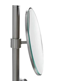 Зеркало для ванной косметическое AeT POLI (205х205х10) круглое, хром C410VXL