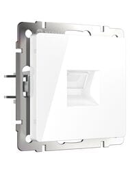 Розетка Werkel Ethernet RJ-45 (белый) W1181001