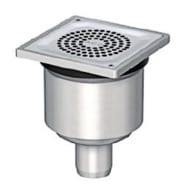 Трап АСО EG 150 DN50 150х150 вертикальный, телескопический, с сифоном 405149