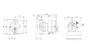 Циркуляционный насос GRUNDFOS MAGNA3 32-100 N регулируемый, без гаек