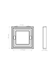 Рамка Systeme Electric ARTGALLERY 1 пост, IP44, карбон, GAL441001