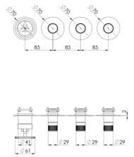 ��������� ��� ���� Remer Chrono CH98D3PWBRP, ���� �������������