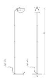 ��������� ���������� Freya Mallow (������) FR5228FL-01W, 220/240 V, IP 20
