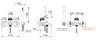 Смеситель для ванны Remer Atelier AL02BO, белый матовый — миниатюра 2