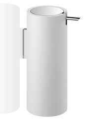 Дозатор для жидкого мыла Decor Walther STONE WSP настенный, цвет: белый/хром 0972254