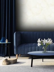 Обои виниловые на флизелине Grandeco VOYAGE (1,06х10,05) бабочки, бежевые R139102 (рул.)