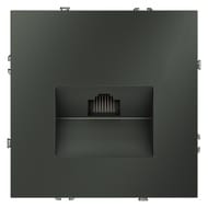 Розетка компьютерная Voltum S70 VLS060106, титановый