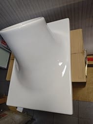Уценка! Писсуар Vitra Istanbul 500х700 с ИК-датчиком, питание от батареи, белый 4517B003-5300 — изображение 3