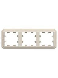 Рамка Systeme Electric ATLASDESIGN Antique 3 поста бежевый ATN100203