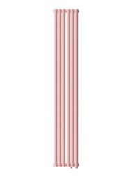 Радиатор стальной Empatiko Takt V R1 однотруб 232х1286х95 6 сек НП. подкл, 811 Вт, Tender Pink