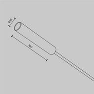 �������� � �������� ��� ������� Maytoni Axity (������) CA003EC-B, IP20, ������