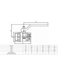 ���� ������� ITAP VIENNA 117 1.1/4" �� 25 PN �����, ����������� ������