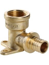 Водорозетка VALTEC аксиальная, 16х1/2"В, латунь, VTm.454.BG.001604