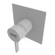 Смеситель для душа Remer Metrica MC30QBO, белый матовый