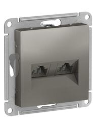 ������� Systeme Electric ATLASDESIGN ������� ������������ RJ45+RJ45 ��������� 5E ����� ATN000985