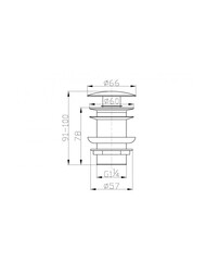 ������ ������ BelBagno BB-SC-CRM Click-Clack ��� ��������, ����