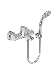 Смеситель для ванны/душа Ideal Standard CERALINE BC270AA настенный, однозахватный, с душ  гарн
