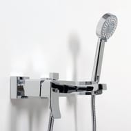 Смеситель WasserKRAFT Aller 1061 для ванны с коротким изливом, хром