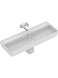 Умывальник Ideal Standard Lux STRADA II 1200х430х170 T364101 без отверстия под смеситель, белый