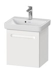 Умывальник подвесной Duravit No.1 450х350 мм, перелив, отверстие под смеситель, белый 07434500002