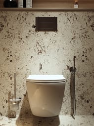 Смеситель встраиваемый Aqueduto PUREZA PUR0100 с гигиеническим душем, хром