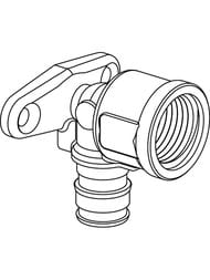 ����������� Uponor SMART AQUA Q&E � ������� 16-1/2"BP, ������ 43 ��, ������ 1023034