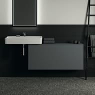 Тумба под раковину Ideal Standard CONCA 1200x373x550 2 ящика, антрацит, со столешницей T4320Y2 — изображение 2
