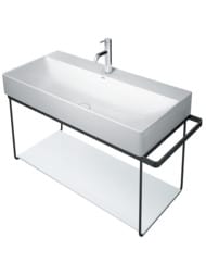 Полка стеклянная для консоли Duravit DuraSquare 770х380 белая 0099678300